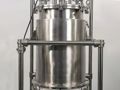 10L 50L स्टेनलेस स्टील ठोस चरण रिएक्टर विवरण - 316 stainless steel kettle body, high temperature resistance, acid and alkali resistance.