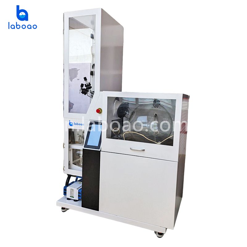 प्रोटेक्टिव डिवाइस और ऑटोमैटिक फिल ड्रेन वाला रोटरी इवेपोरेटर